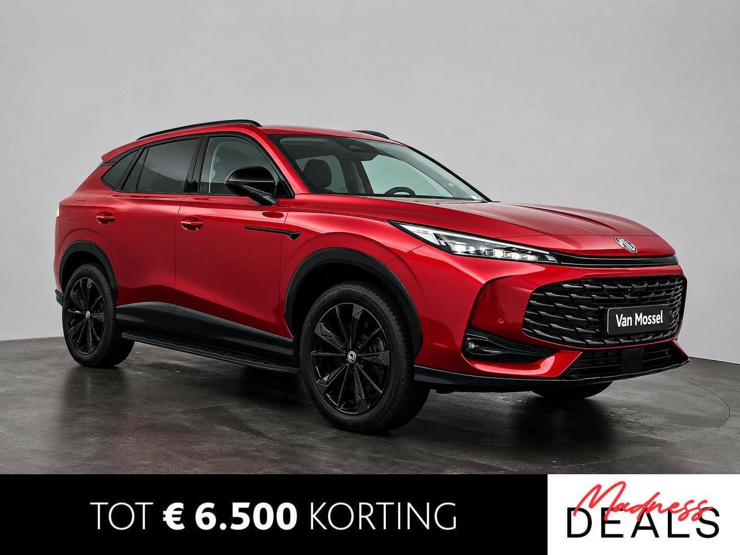MG HS 1.5T PHEV Luxury Black Edition | 360 Camera | LED | St, Auto's, Verwarmde buitenspiegels, 4 cilinders, Wit, Nieuw