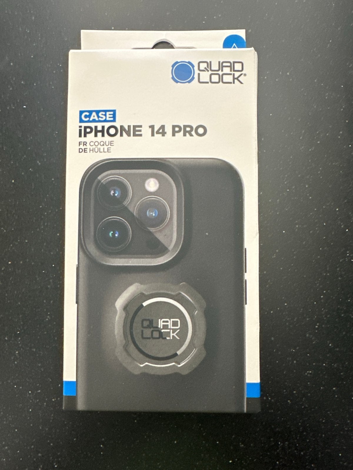 Quad Lock Case iPhone 14 Pro - Nieuw in doos, Kunststof, Zwart, IPhone 14 Pro, Quad Lock
