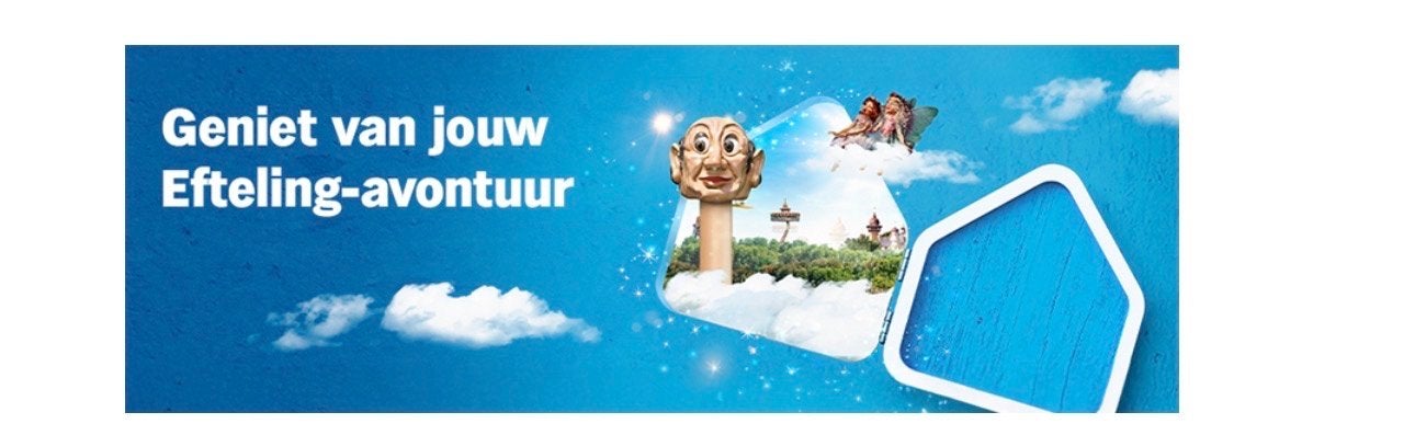 Efteling tickets 2 stuks, Twee personen, Ticket of Toegangskaart