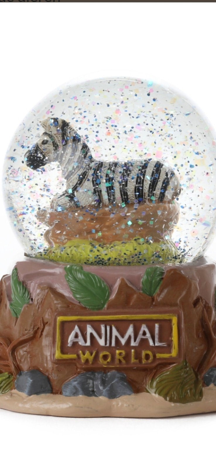 Sneeuwbol met wilde dieren - Animal World, Ophalen of Verzenden