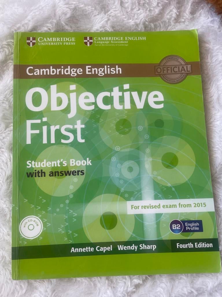 Cambridge English Objective First Student's Book, Boeken, Ophalen of Verzenden, Zo goed als nieuw, Non-fictie