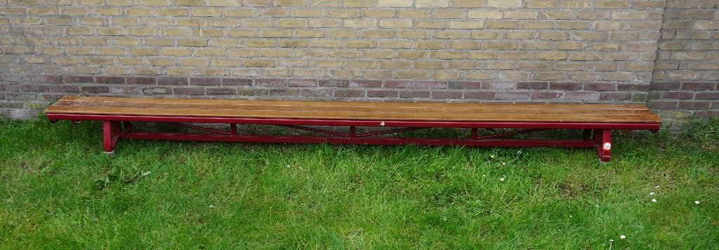 Gymbank Turnbank gymbanken, Sport en Fitness, Gebruikt, Bruin, Materiaal, Kindermaat 122 t/m 140