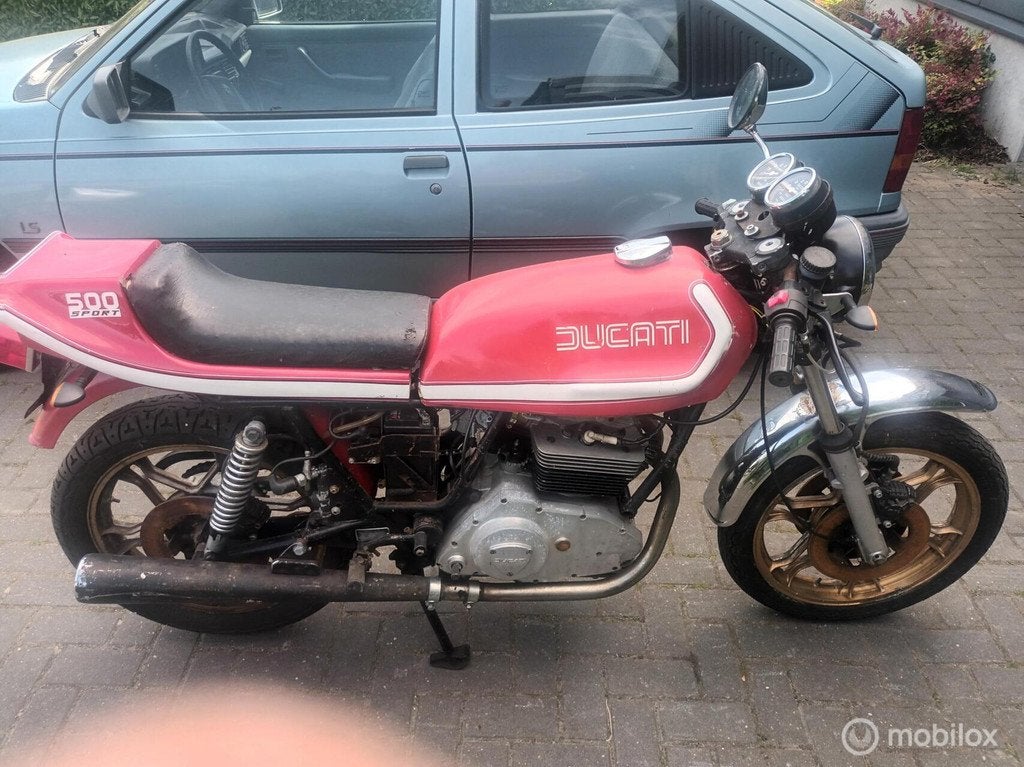 Zeldzame Ducati 500 SD Sport 1978 iets werk Inruil Kan !