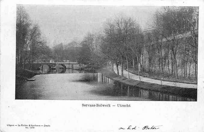 301-045-043 Utrecht Servaas Bolwerk, Verzenden, Voor 1920, Utrecht