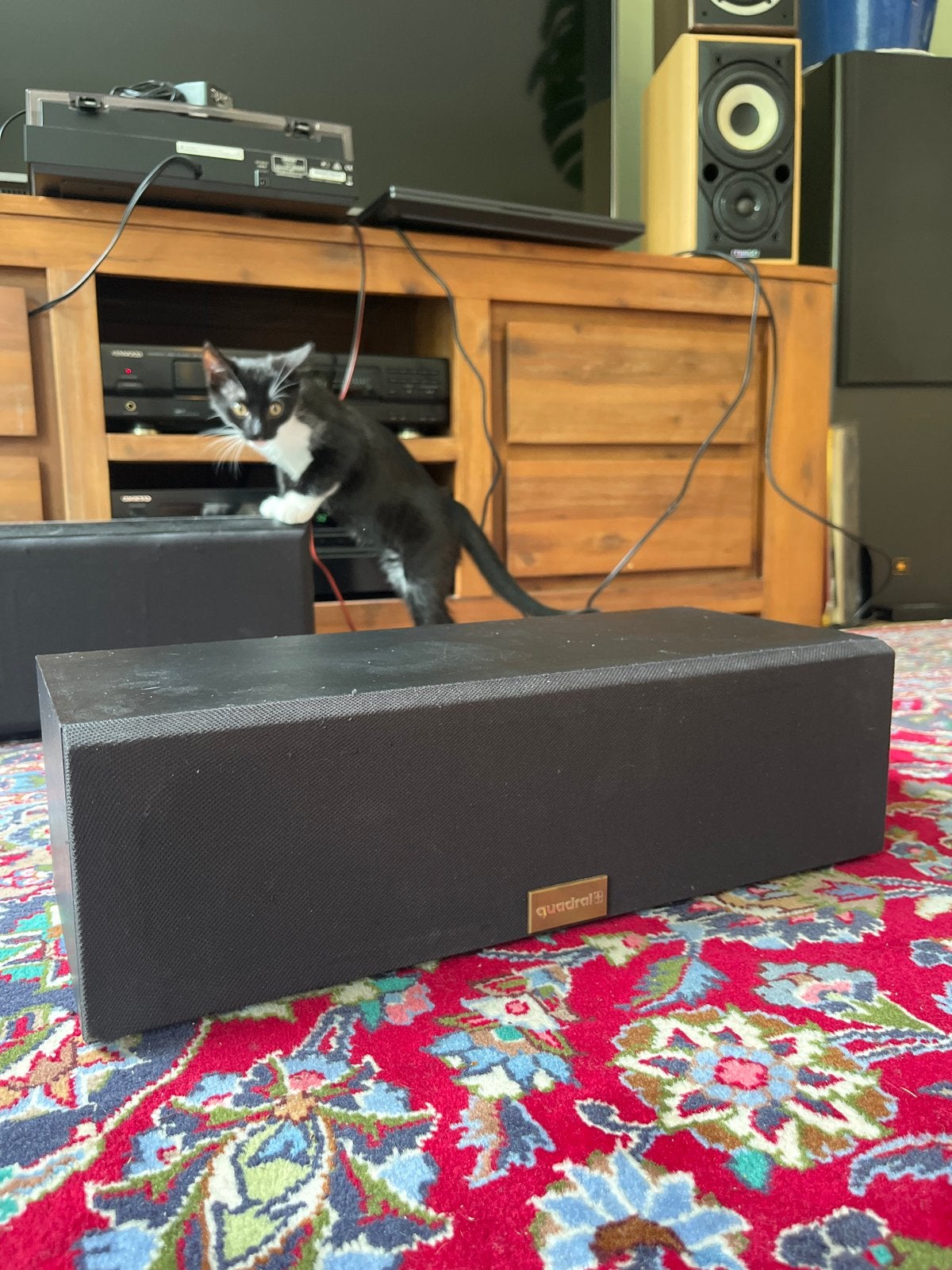 Quadral Base Zero Center Speaker, Overige merken, Gebruikt, Ophalen of Verzenden, Geschikt voor surround/home cinema
