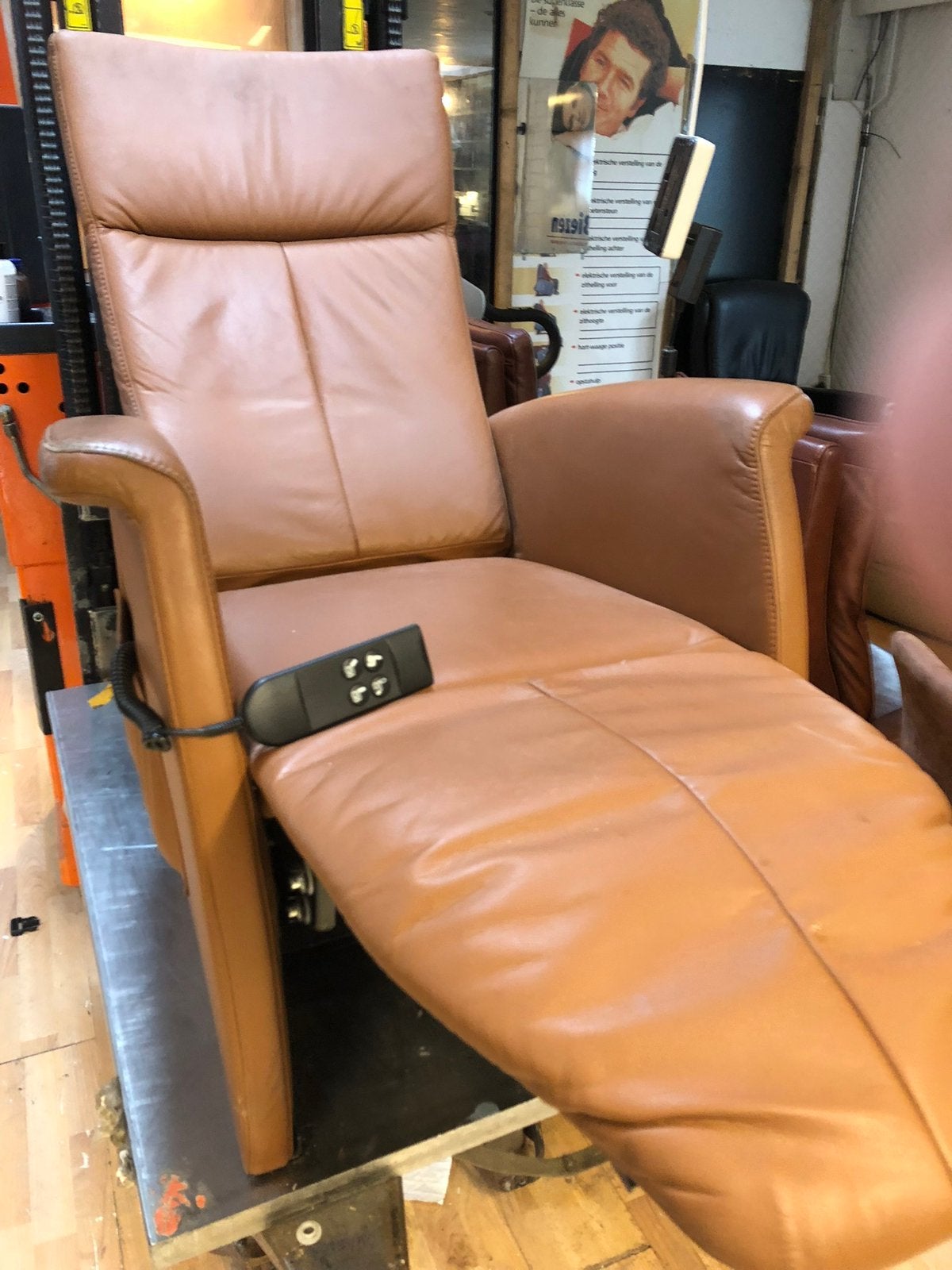 Relaxfauteuil met sta op, Ophalen of Verzenden, Zo goed als nieuw, 50 tot 75 cm