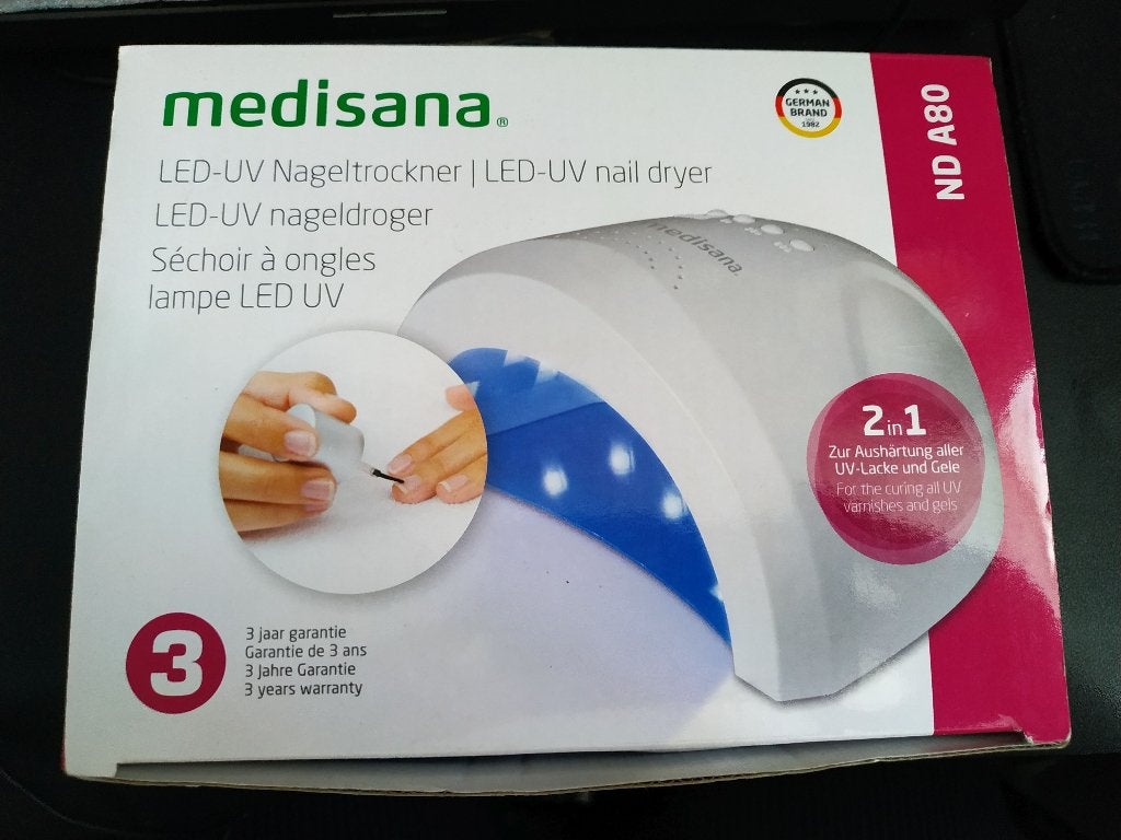LED UV - nageldroger, Wit, Nieuw, Ophalen of Verzenden, Handen en Nagels