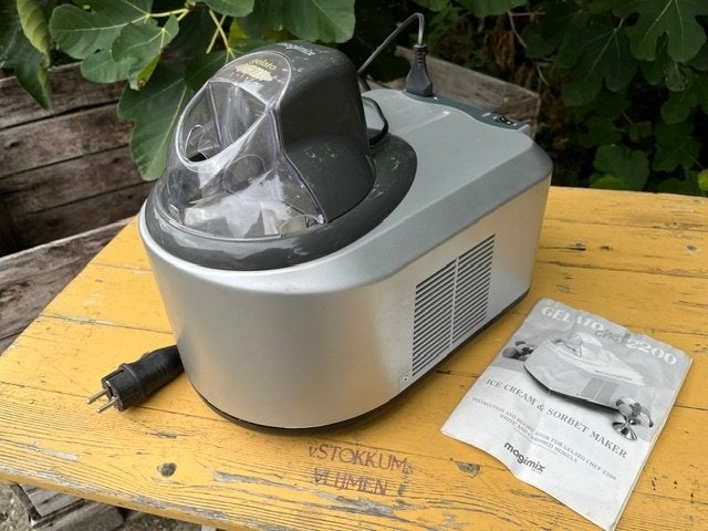 magimix ijsmachine CHEF 2200 Oxiria, Witgoed en Apparatuur, Ophalen, Zo goed als nieuw, Zelfvriezend