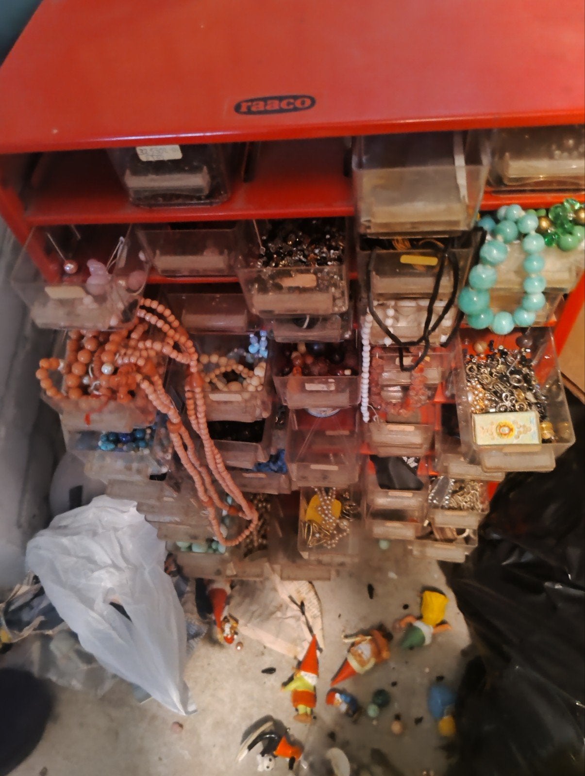 🔴 Kelder vondst  sieraden, Ophalen, Zilver, Overige materialen