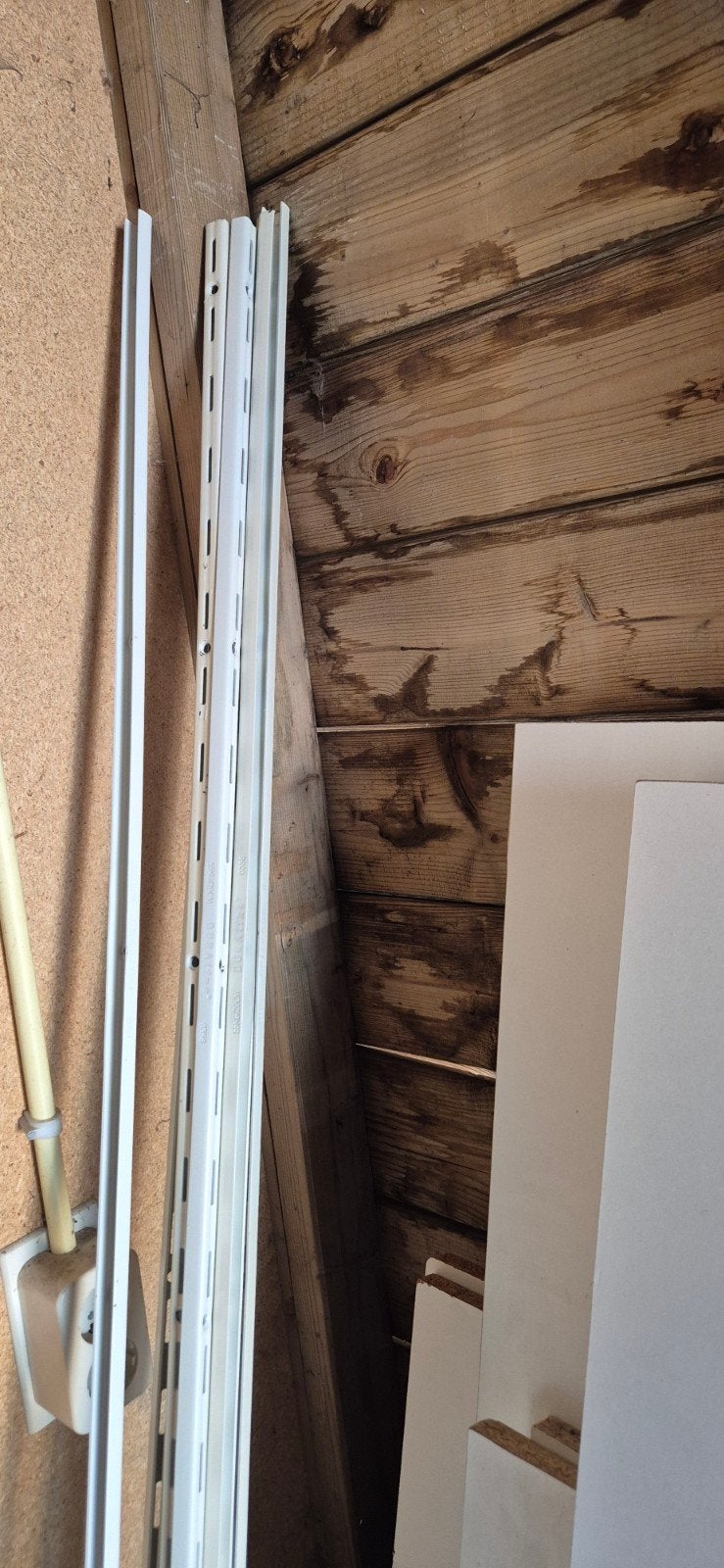 Wandstellingkasten met planken, Huis en Inrichting, Ophalen of Verzenden, Gebruikt