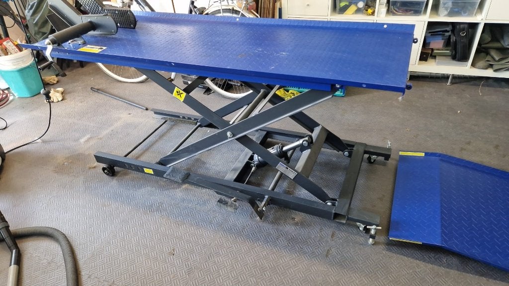Mammut ML45KH Motorhefbrug 450 kg | Bouwjaar 2021 | Compleet, Auto diversen, Autogereedschap, Ophalen, Zo goed als nieuw