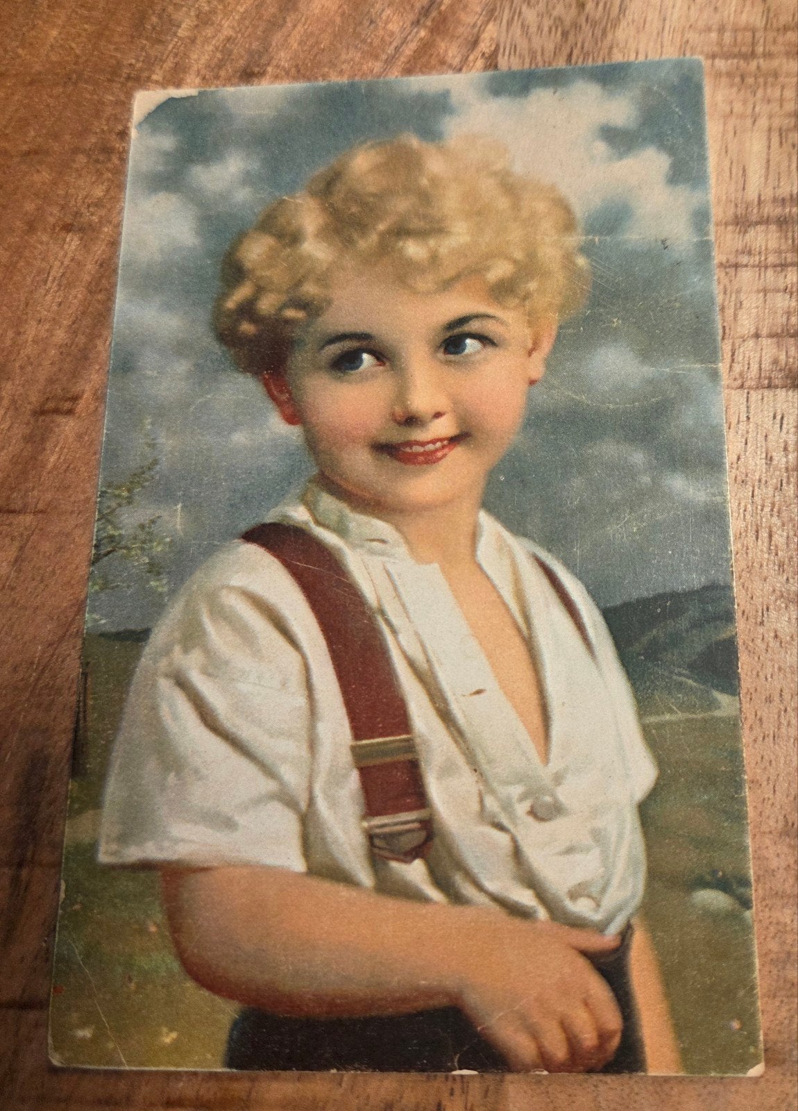 Jongen met Krullen (1928), Verzamelen, Verzenden, 1920 tot 1940, Gelopen, Kinderen