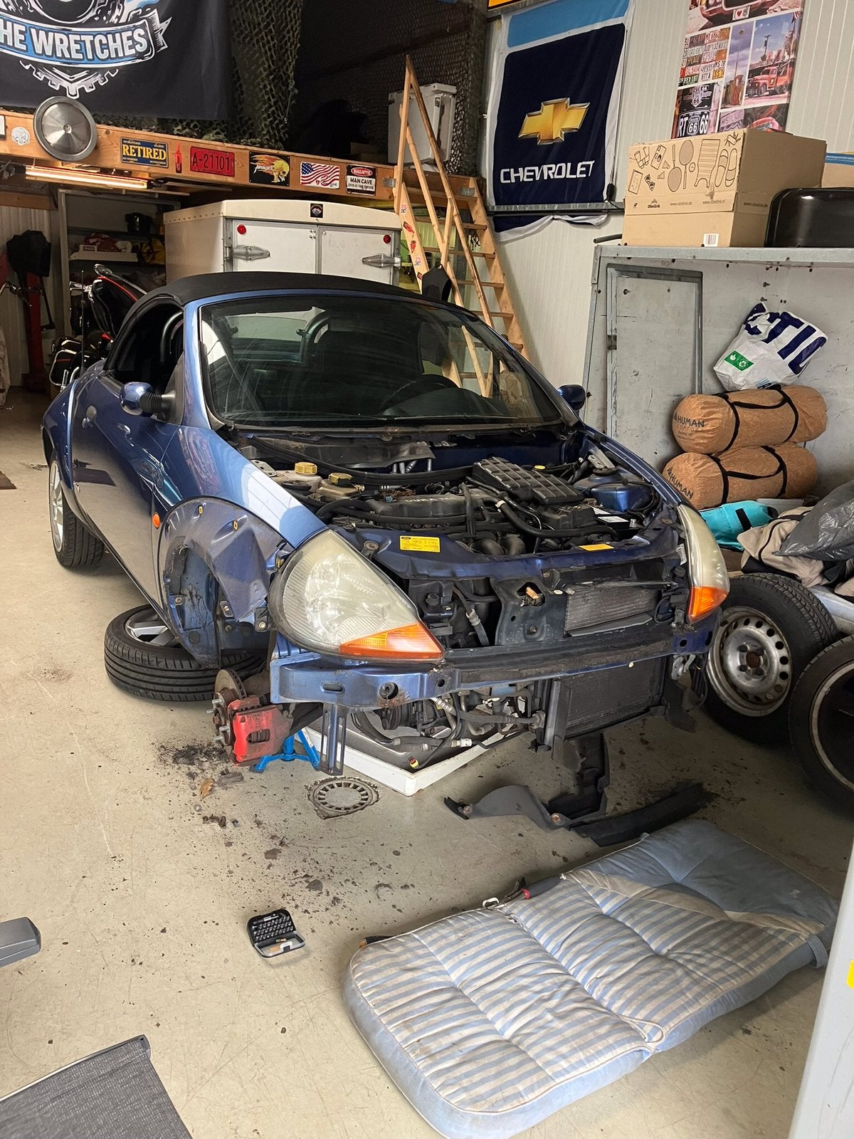 Deze Ford Streetka word gedemonteerd, Ophalen of Verzenden, Gebruikt, Ford