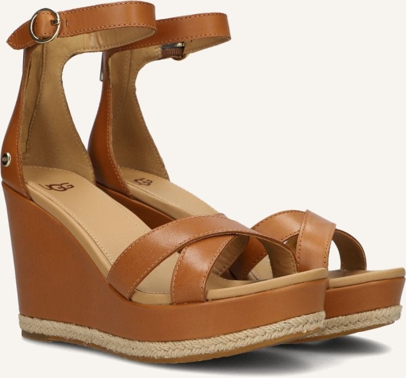 Ugg cognac Ugg sandalen w ezrah - maat. 40, Europees hoofdkantoor Deckers Europe Limited 130 Shaftesbury Avenue London W1D 5EU Verenigd Koninkrijk