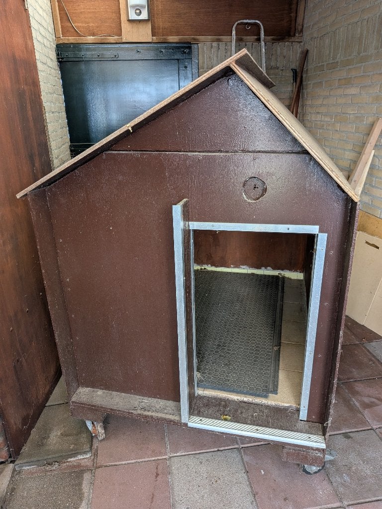 Hondenhok, Dieren en Toebehoren, Ophalen, 100 cm of meer, Hondenhok, 110 cm of meer