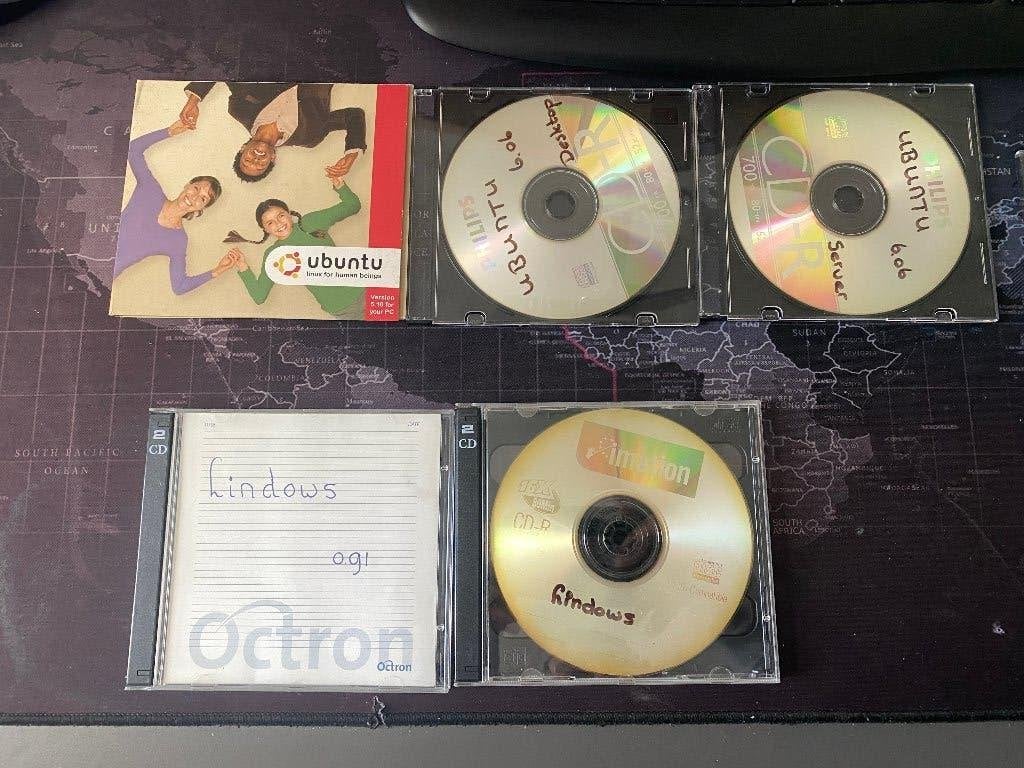 Linux CD's, Computers en Software, Ophalen, Gebruikt