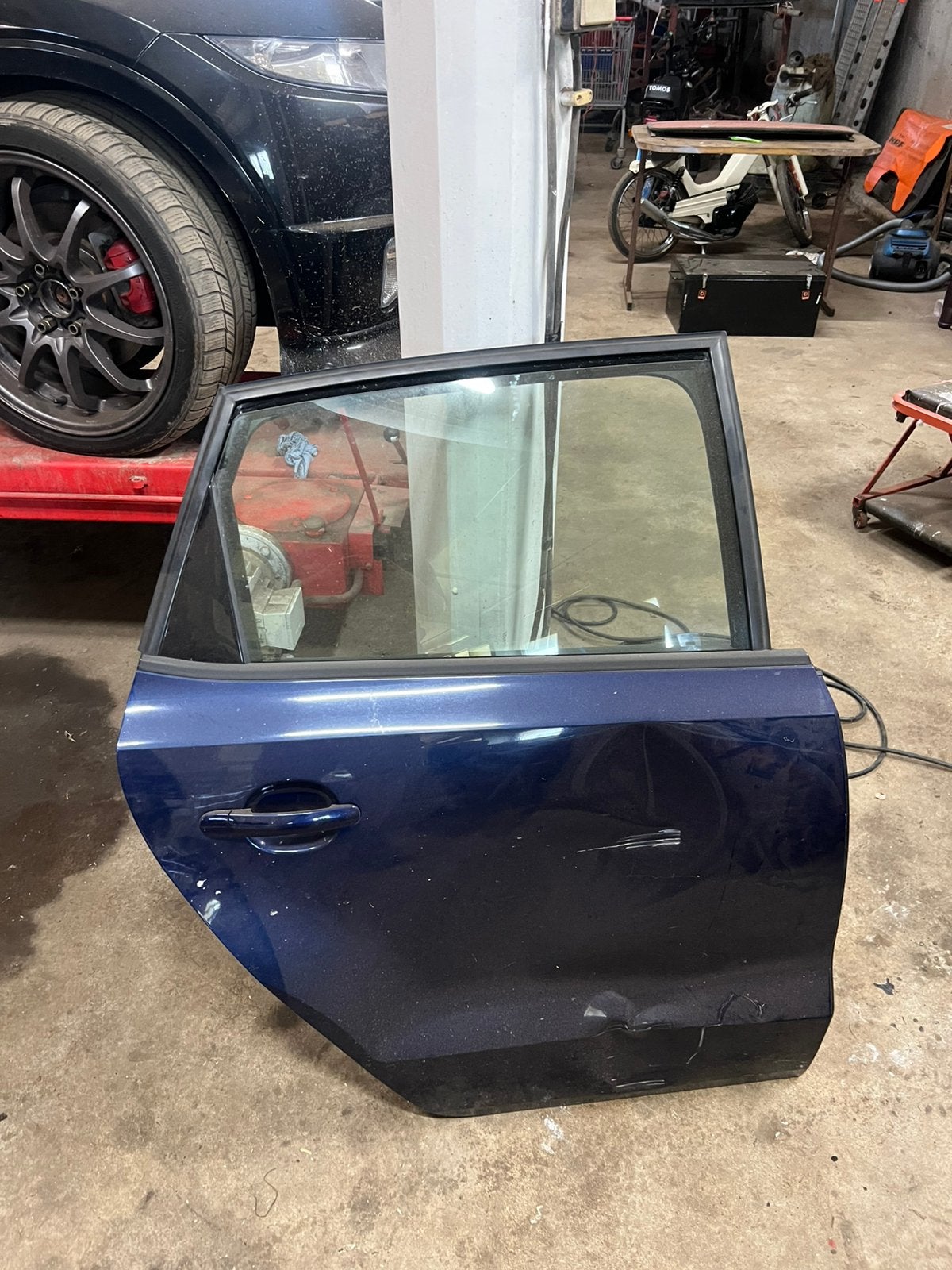 Deur VW Polo 6R met schade, Auto-onderdelen, Ophalen, Gebruikt, Achter, Volkswagen