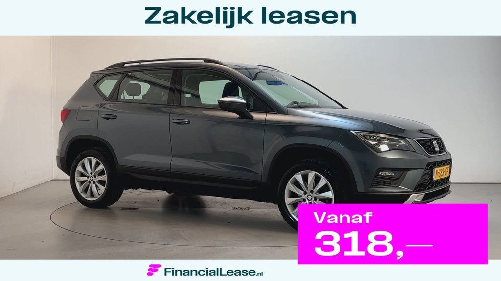 Seat Ateca 1.5 TSI 150pk Style Business Intense Navigatie Pa, Voorwielaandrijving, Stof, 4 cilinders, Ateca