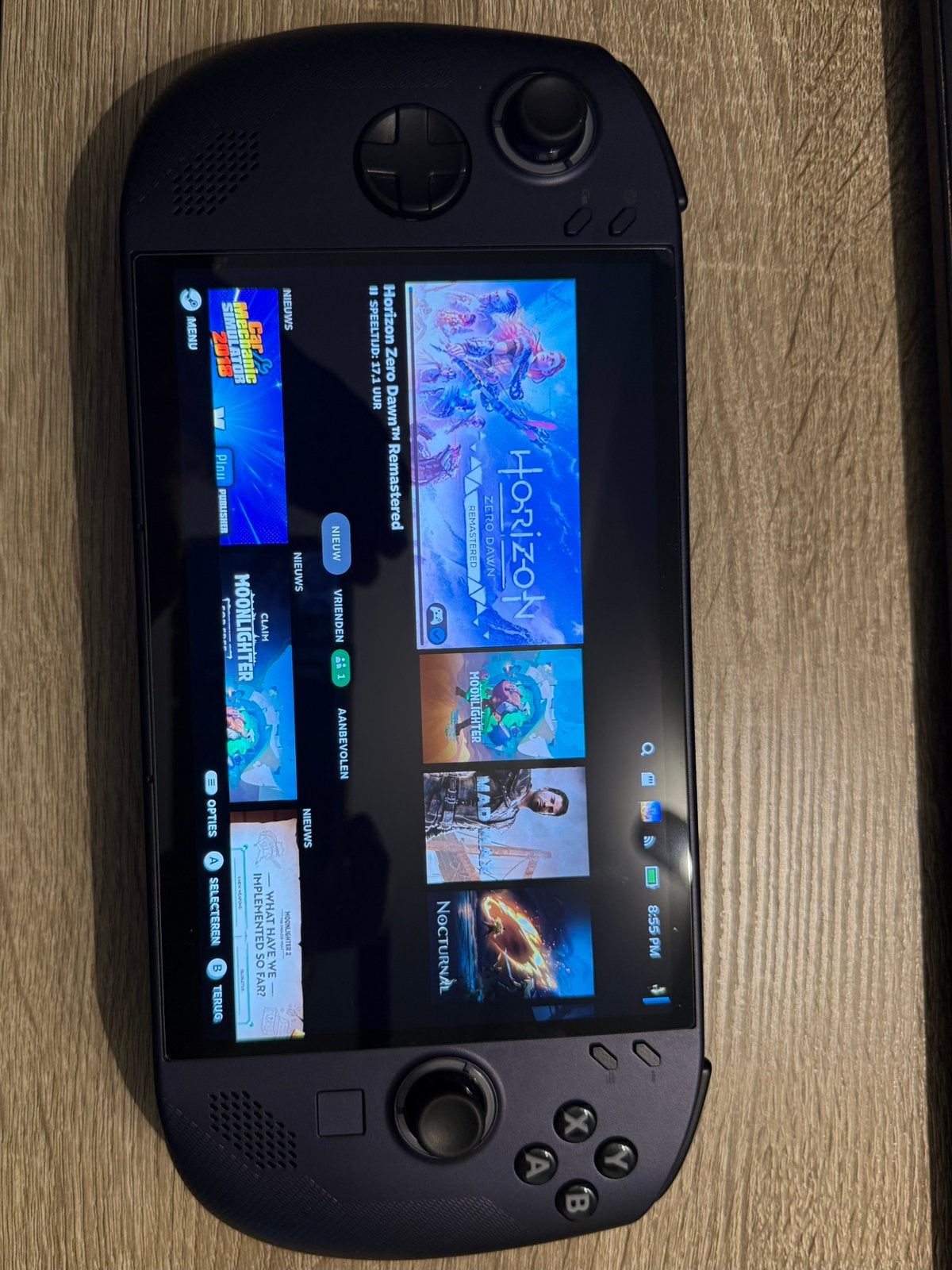 Lenovo Legion Go Z1 Extreme 512GB Handheld Gaming PC, Ophalen of Verzenden, Lenovo, Zo goed als nieuw