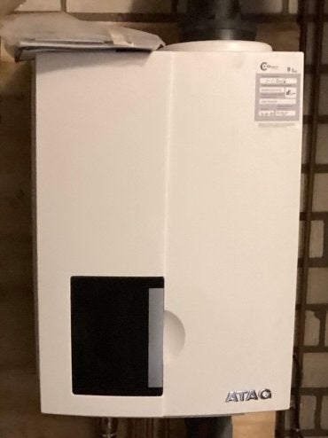 ATAG EC 325 - Zo goed als nieuw, Ophalen, 30 tot 80 cm, Gebruikt, Hoog rendement (Hr)