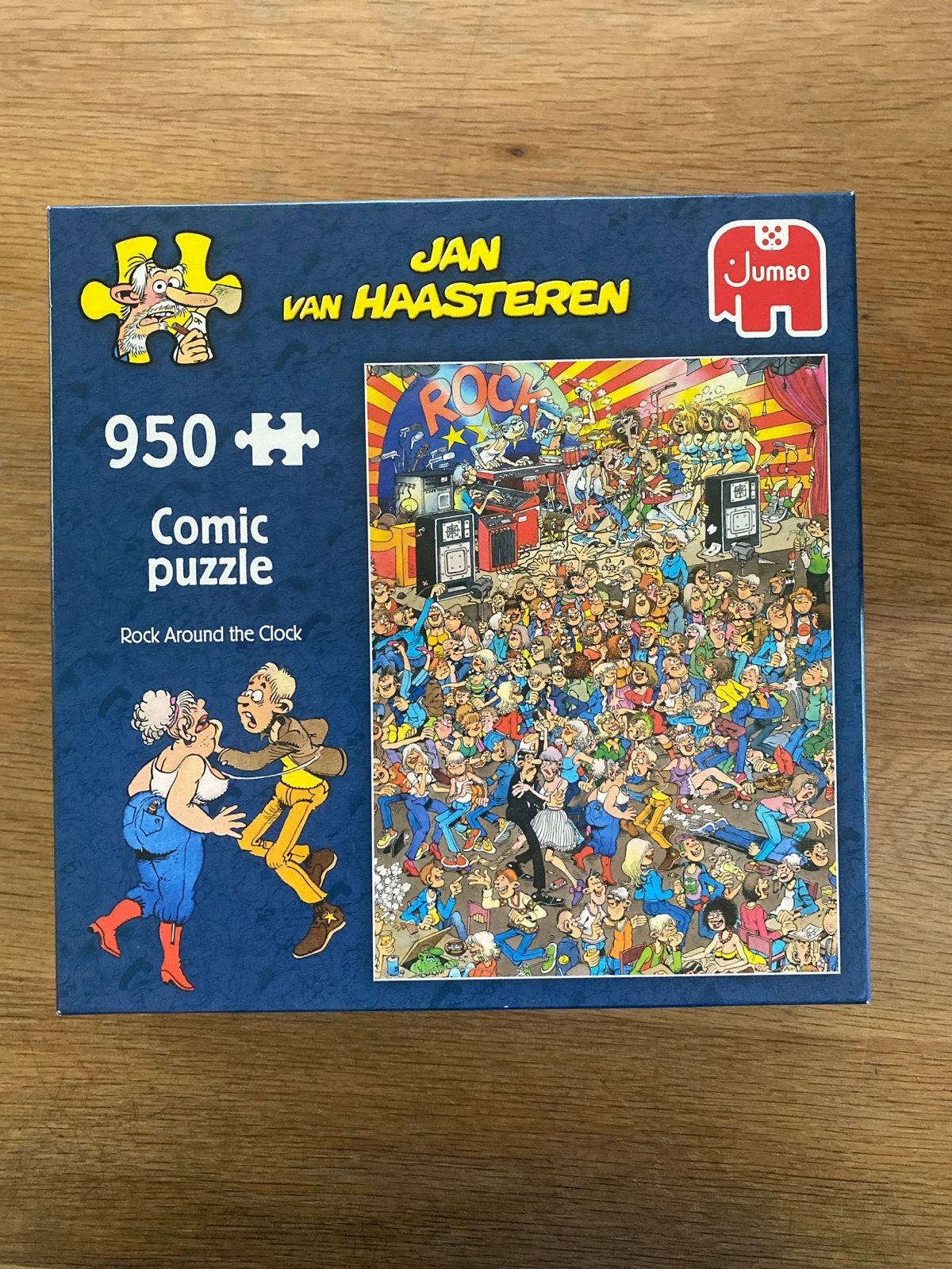 Jan van Haasteren Comic Puzzle - Rock Around the Clock 950 s, Kinderen en Baby's, Speelgoed | Kinderpuzzels, Ophalen, Meer dan 50 stukjes