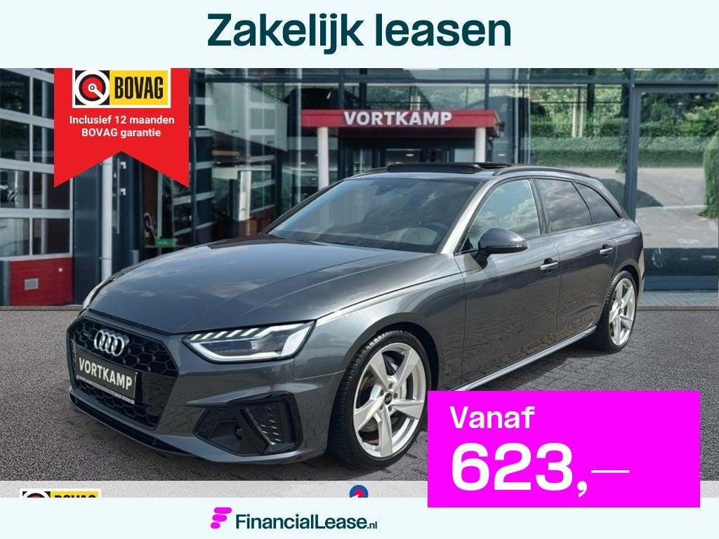 Audi A4 50 TDI QUATTRO S-LINE PANO-DAK/CAMERA/NAVI/ACC/STOEL, Automaat, 12 maanden, Gebruikt, Euro 6