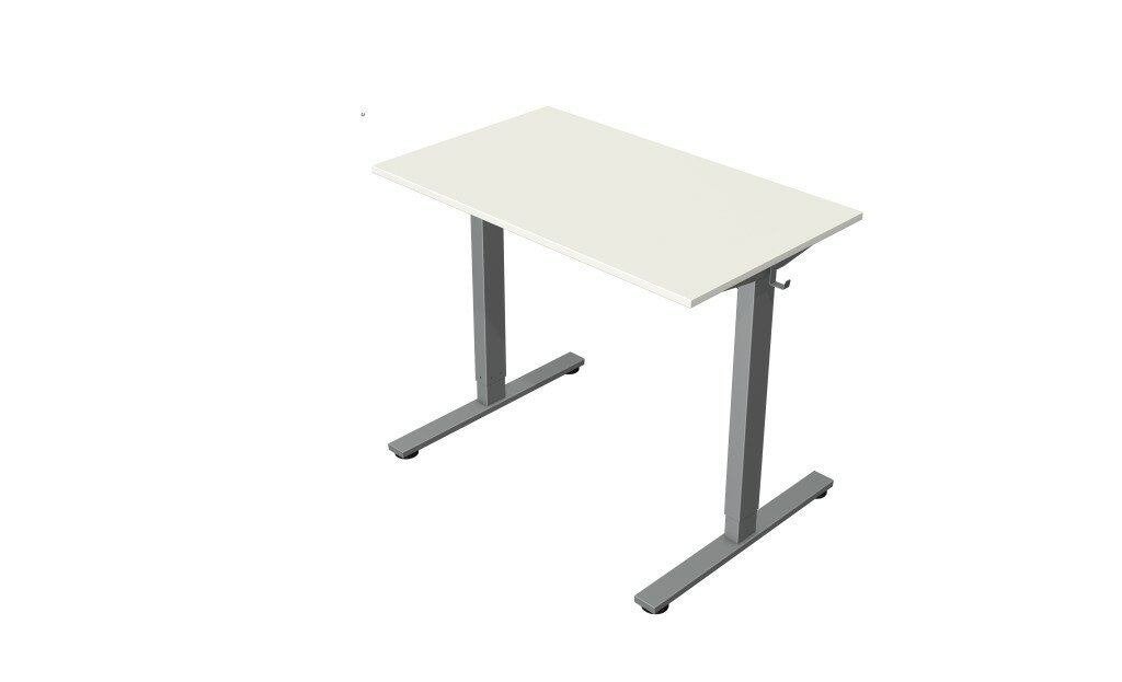 Zit-sta bureau Move New Base – Elektrisch – 100 x 60 cm Wit, Huis en Inrichting, Bureaus, Nieuw, Zit-sta bureau, Modern, Wit, Elektrisch