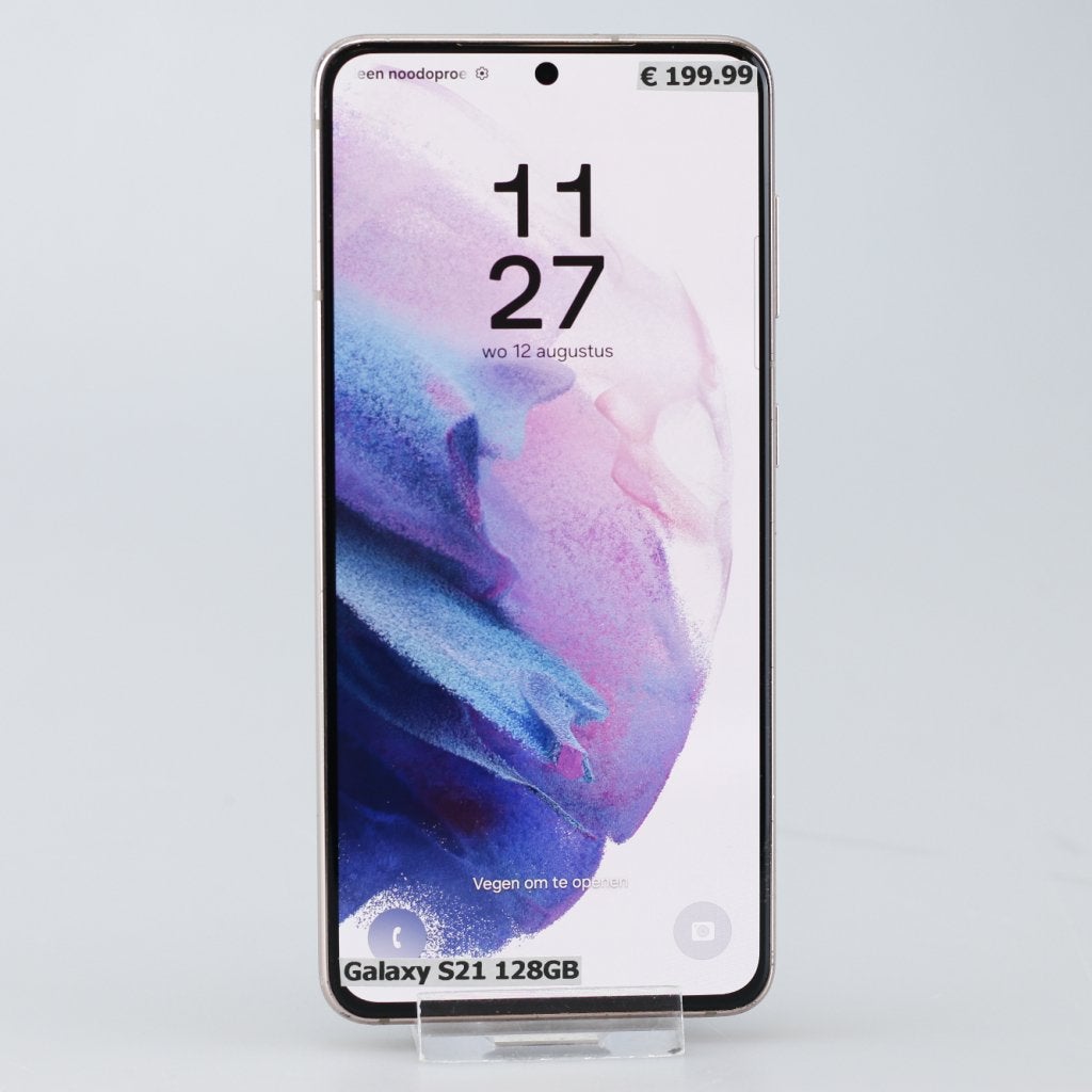 Samsung Galaxy S21 5G 128GB Paars, Telecommunicatie, Mobiele telefoons | Samsung, Samsung, Zo goed als nieuw, Support@Samsung.com