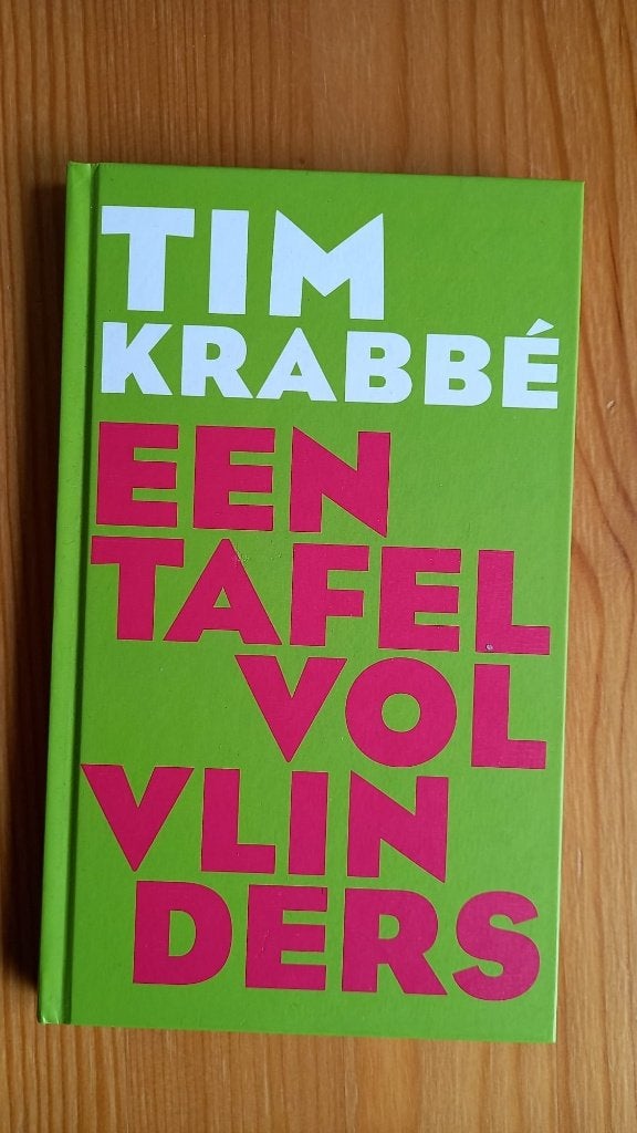 Tim Krabbe - Een tafel vol vlinders, Ophalen of Verzenden