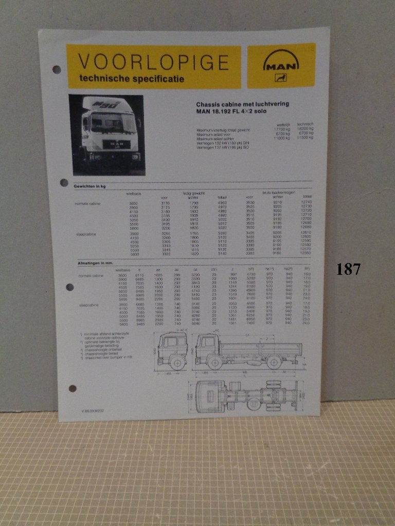 man brochure, Ophalen of Verzenden, Zo goed als nieuw, Overige merken