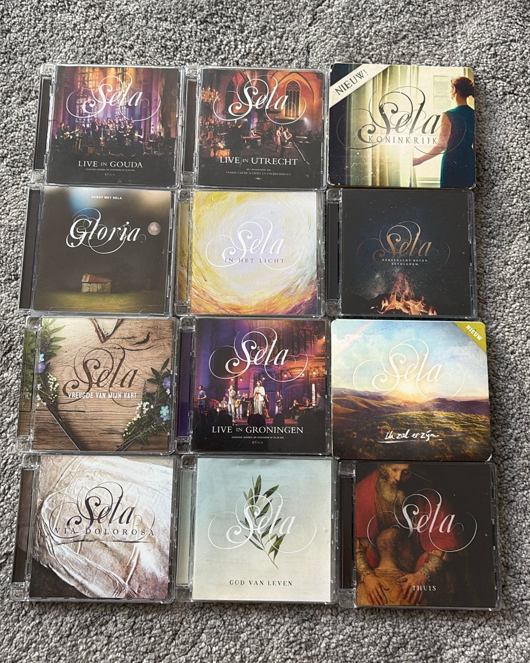 9 cd’s van Sela, Ophalen of Verzenden, Zo goed als nieuw, Gospel