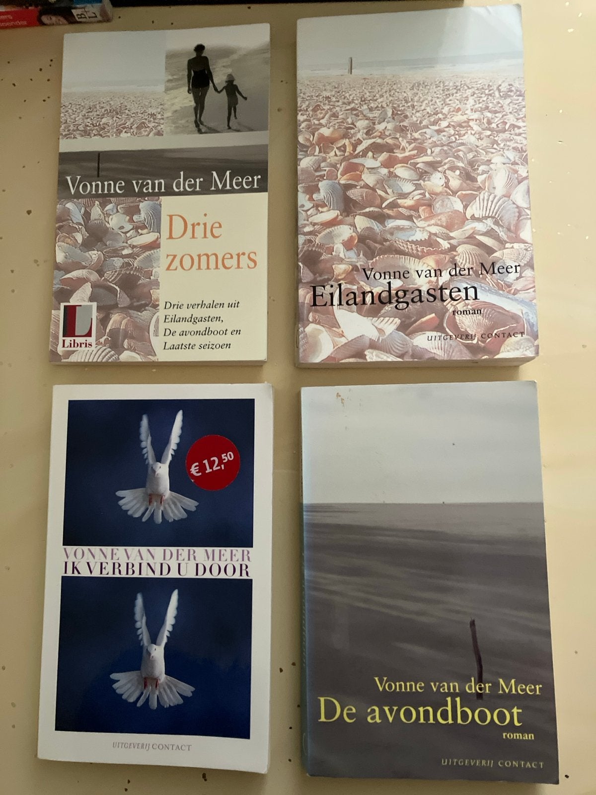 Vonne van der Meer Boekenpakket: 4 Romans, Ophalen of Verzenden, Gelezen, Nederland