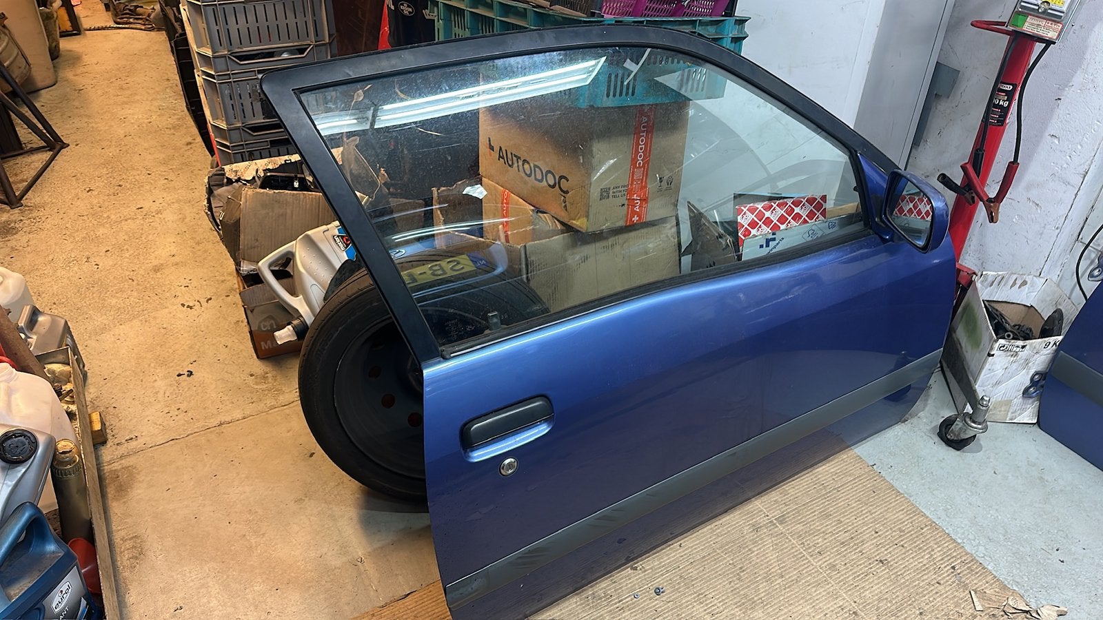 Alle Onderdelen Toyota Starlet P9 Bj1996-1999 kleur:8K9, Verzenden, Gebruikt, Toyota
