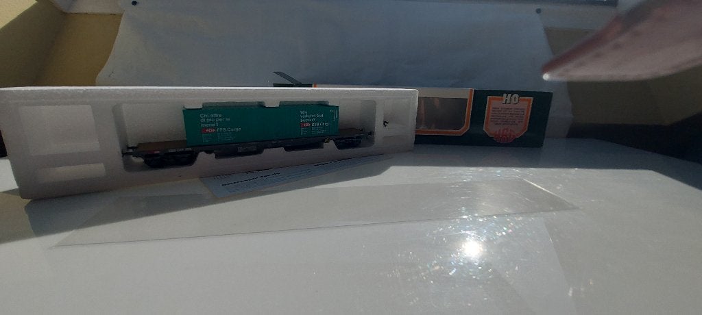Hag 391 Containerwagen "SBB Cargo", Overige merken, Gelijkstroom, Wagon, Ophalen of Verzenden