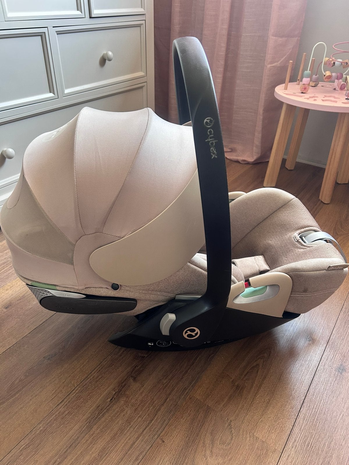 Cybex Platinum t cloud autostoel (cozy beige), Overige merken, Ophalen of Verzenden, Zo goed als nieuw, Isofix
