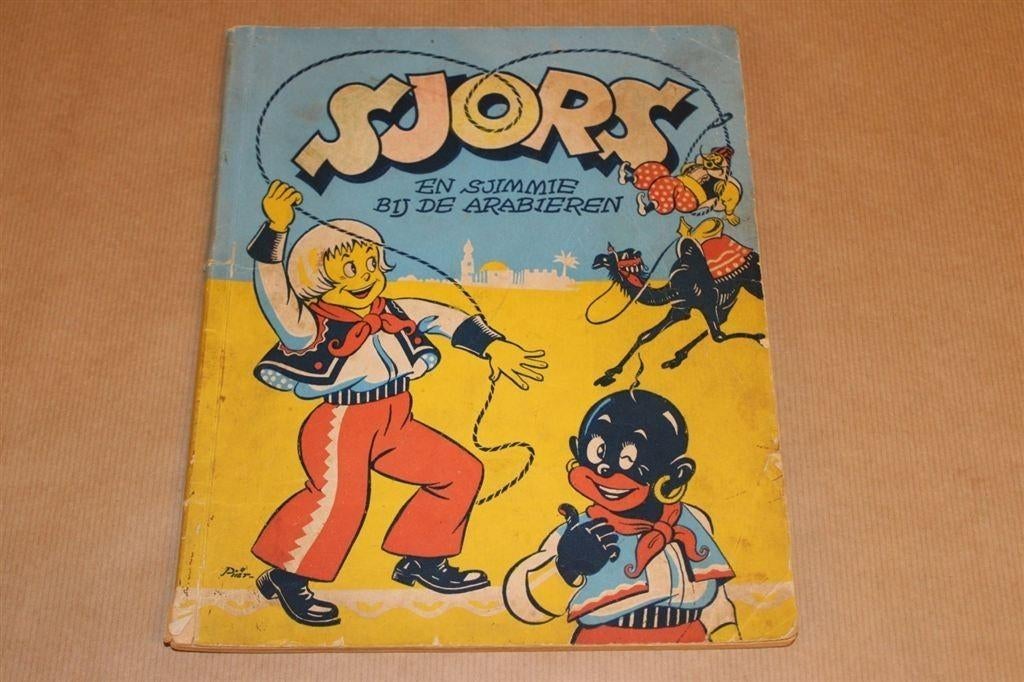 Sjors en Sjimmie bij de Arabieren - Frans Piët, Boeken, Eén stripboek, Ophalen of Verzenden, Gelezen