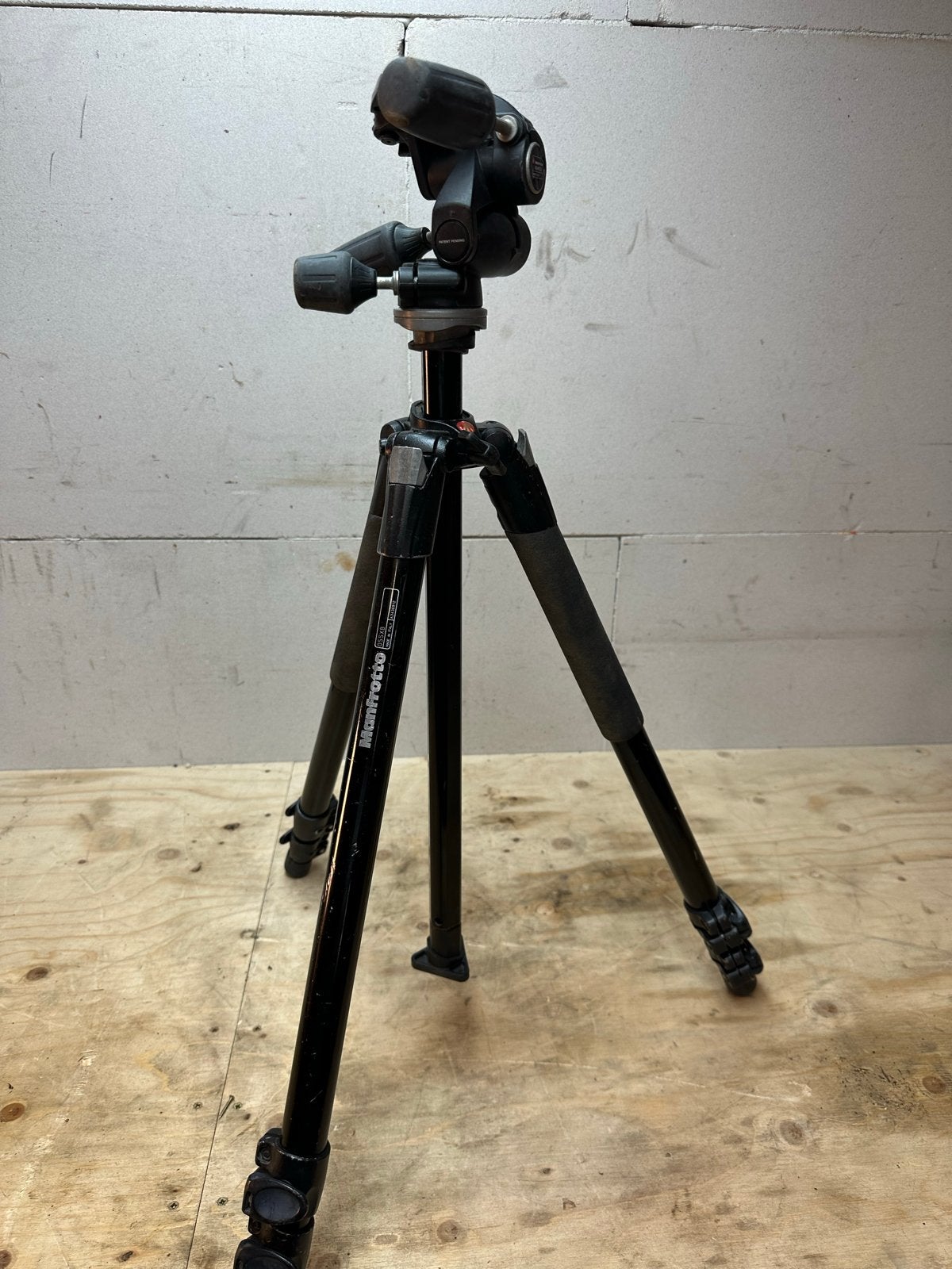 Manfrotto 055XB Statief met Balhoofd - Gebruikt, Gebruikt, 150 tot 175 cm, Manfrotto, Met balhoofd