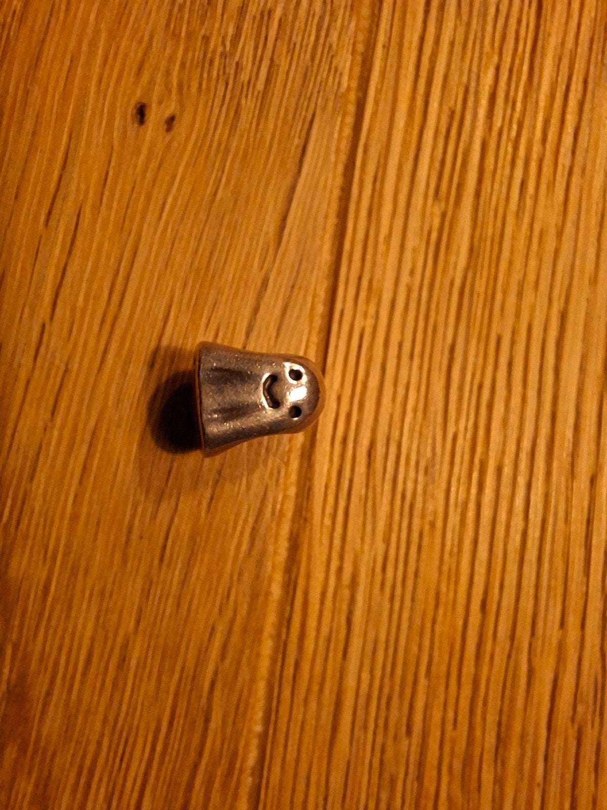 Pandora Halloween Spook, Ophalen of Verzenden, Zo goed als nieuw, Zilver, Pandora