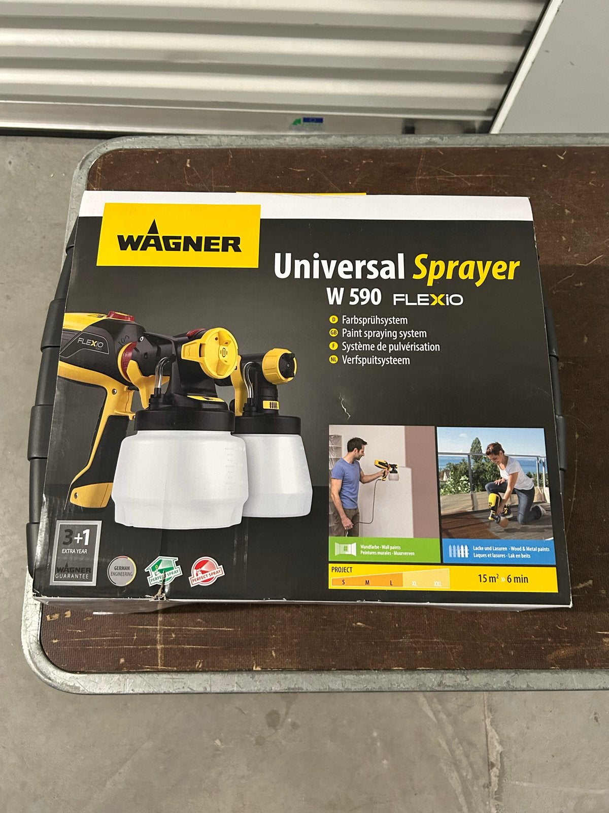 Wagner W 590 FLEXiO Universele Verfspuit - nieuw in doos, Ophalen, Nieuw