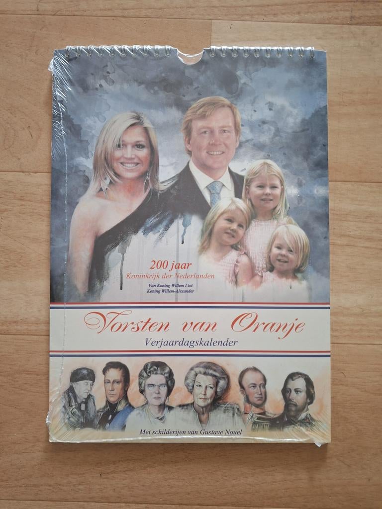 200 jaar - Koninkrijk Verjaardagskalender, Diversen, Kalenders, Ophalen of Verzenden, Maandkalender, Nieuw