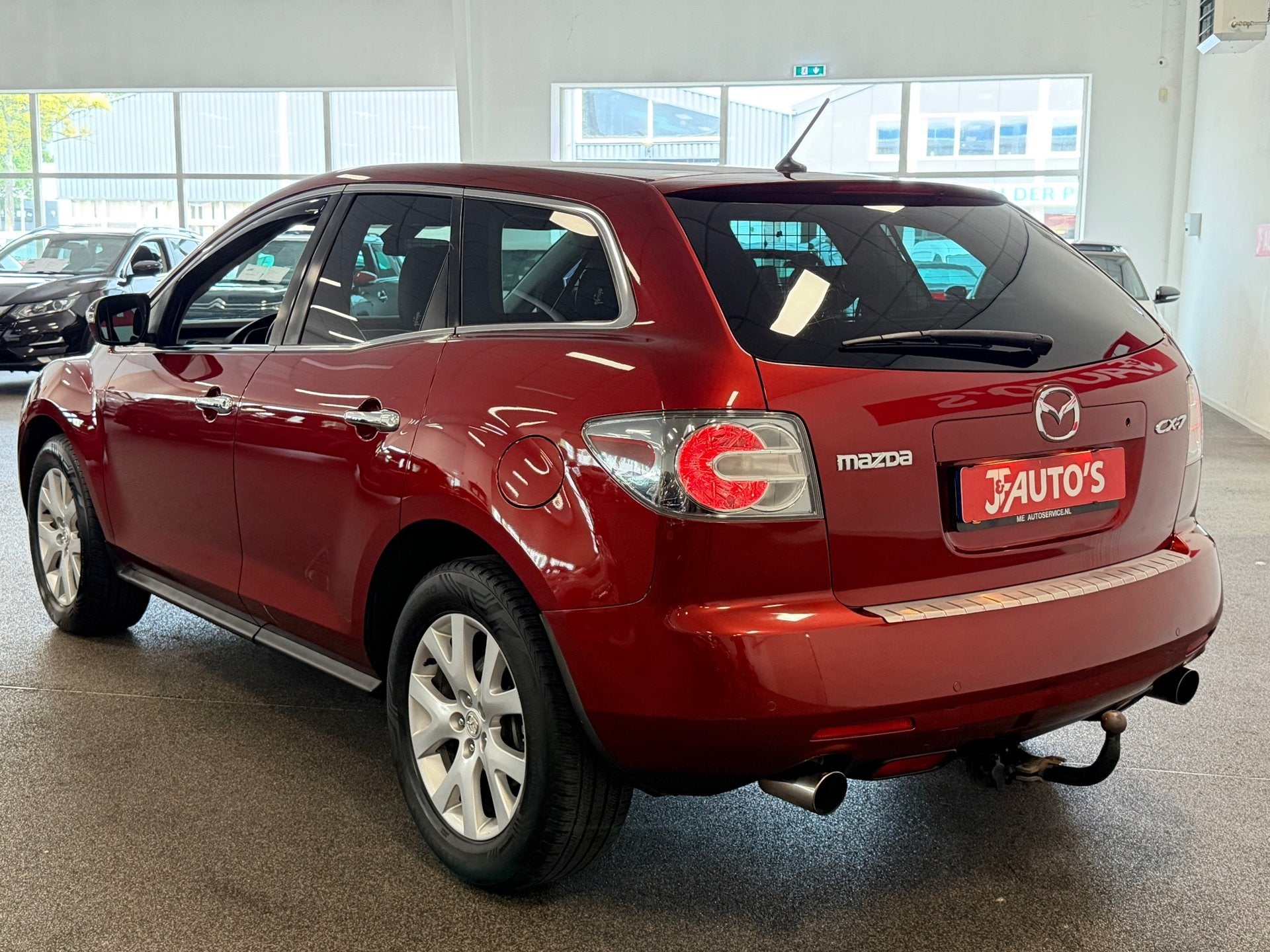 Mazda CX-7 2.3 TS|ECC AIRCO|CRUISE|BOSE SOUND|LEER, Auto's, 1450 kg, Gebruikt, 4 cilinders, Met garantie (alle)