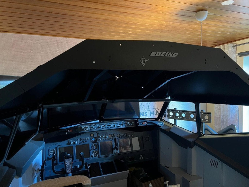 B737 Flightdeck Solutions Shell + Interior, Ophalen of Verzenden, Gebruikt, Flightdeck Solutions