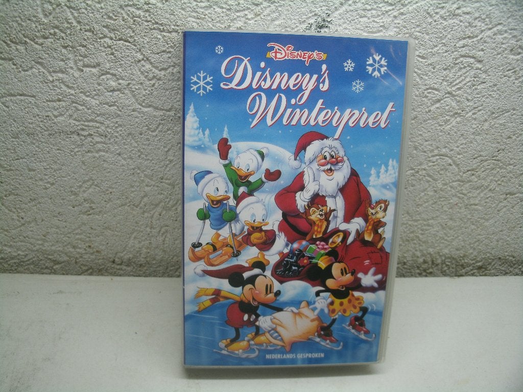 vhs 108a disney's winterpret, Alle leeftijden, Ophalen of Verzenden, Zo goed als nieuw, Overige genres