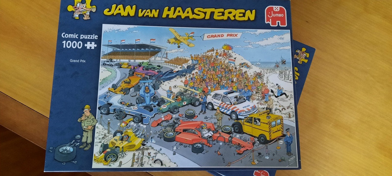 JvH 1000 Grand Prix, Ophalen of Verzenden, 500 t/m 1500 stukjes, Zo goed als nieuw, Legpuzzel