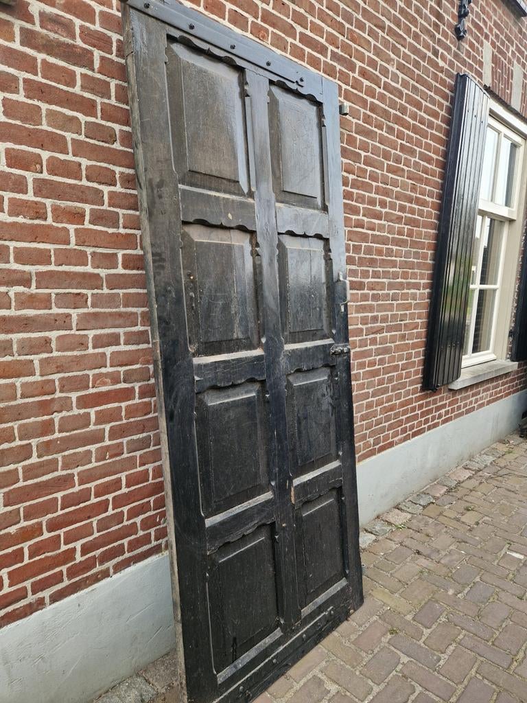2 klooster deuren/ensuite deuren, Ophalen, Binnendeur, 200 tot 215 cm