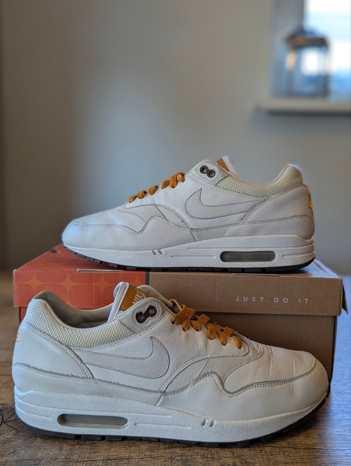 Nike Air Max 1 Hazelnut 43 Vintage, Kleding | Heren, Schoenen, Nike air max, Wit, Ophalen of Verzenden, Gedragen