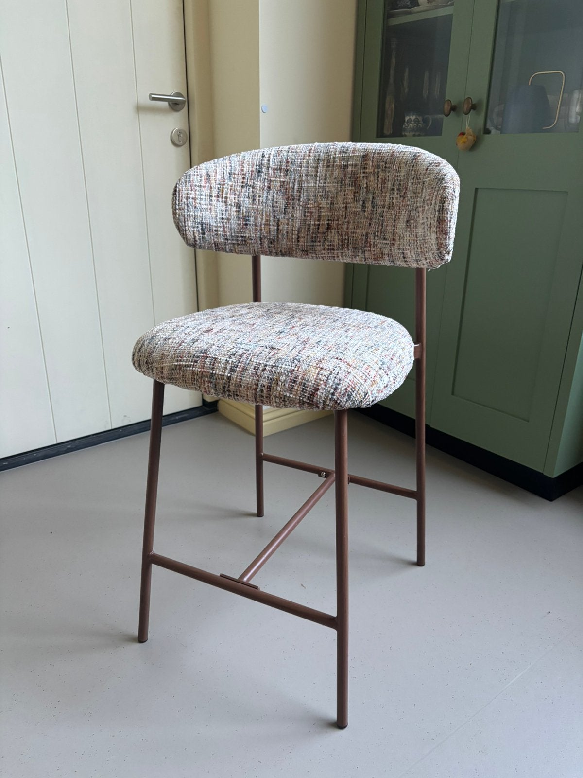 Housecraft Living Claes Barkruk - Multi, Met voetsteun, 60 tot 90 cm, Nieuw, Ophalen of Verzenden