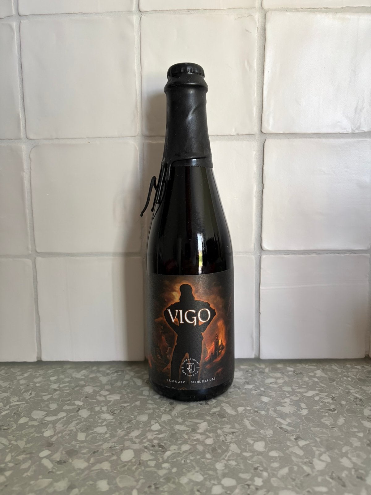 US stout bier Dimensional - Vigo, Ophalen of Verzenden, Zo goed als nieuw, Overige merken