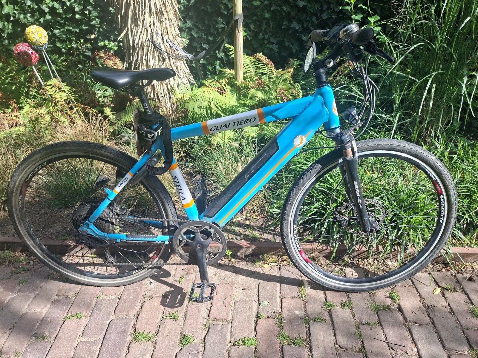Gualtiero E-bike in prima staat (accu's defect), 55 tot 59 cm, Ophalen, Gebruikt, Overige merken