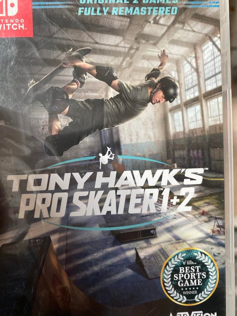 Tony Hawk's Pro Skater 1+2 Nintendo Switch, Spelcomputers en Games, Games | Nintendo Switch, Gebruikt, Sport, 3 spelers of meer